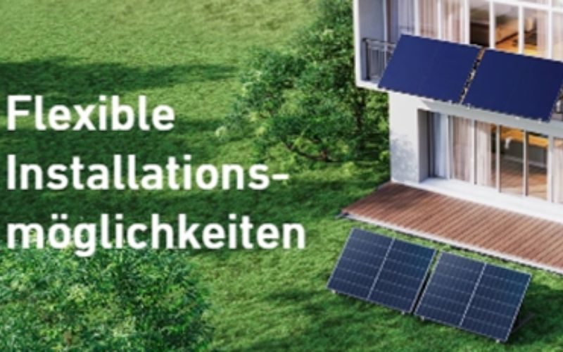 halten Balkon-Solaranlagen